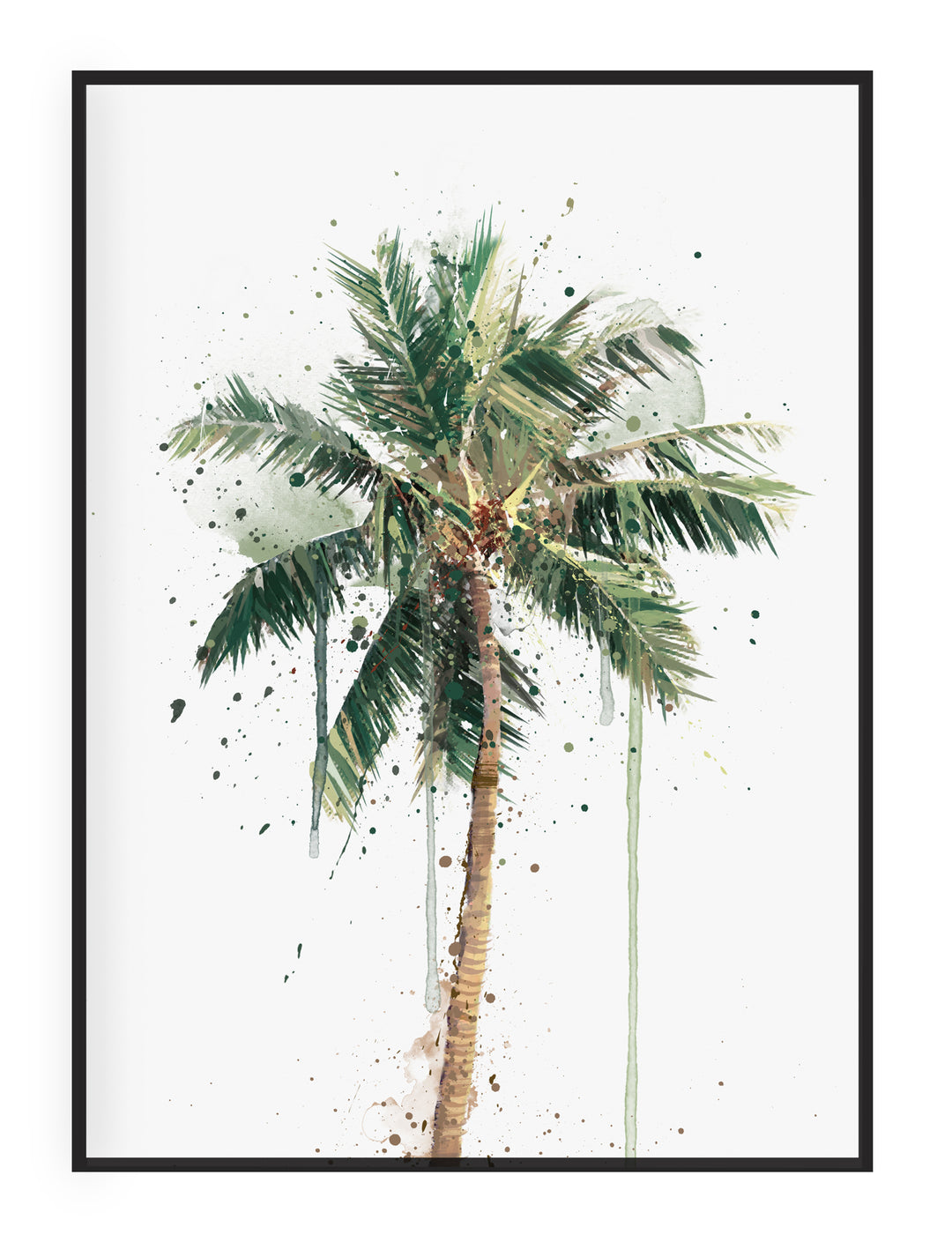 Botanical Wall Art Print 'Palm Tree' - Plant Prints, Botanical Art Prints and Botanical Illustrations