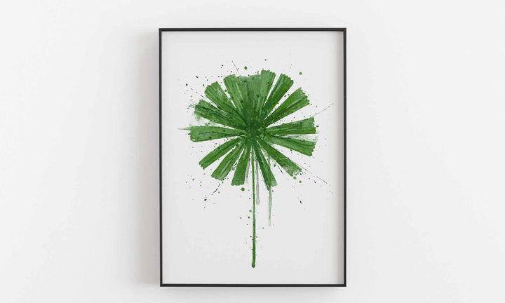 Botanical Wall Art Print ‘Fan Palm’ - Plant Prints, Botanical Art Prints and Botanical Illustrations