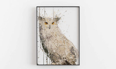 Eagle Owl Wall Art Print