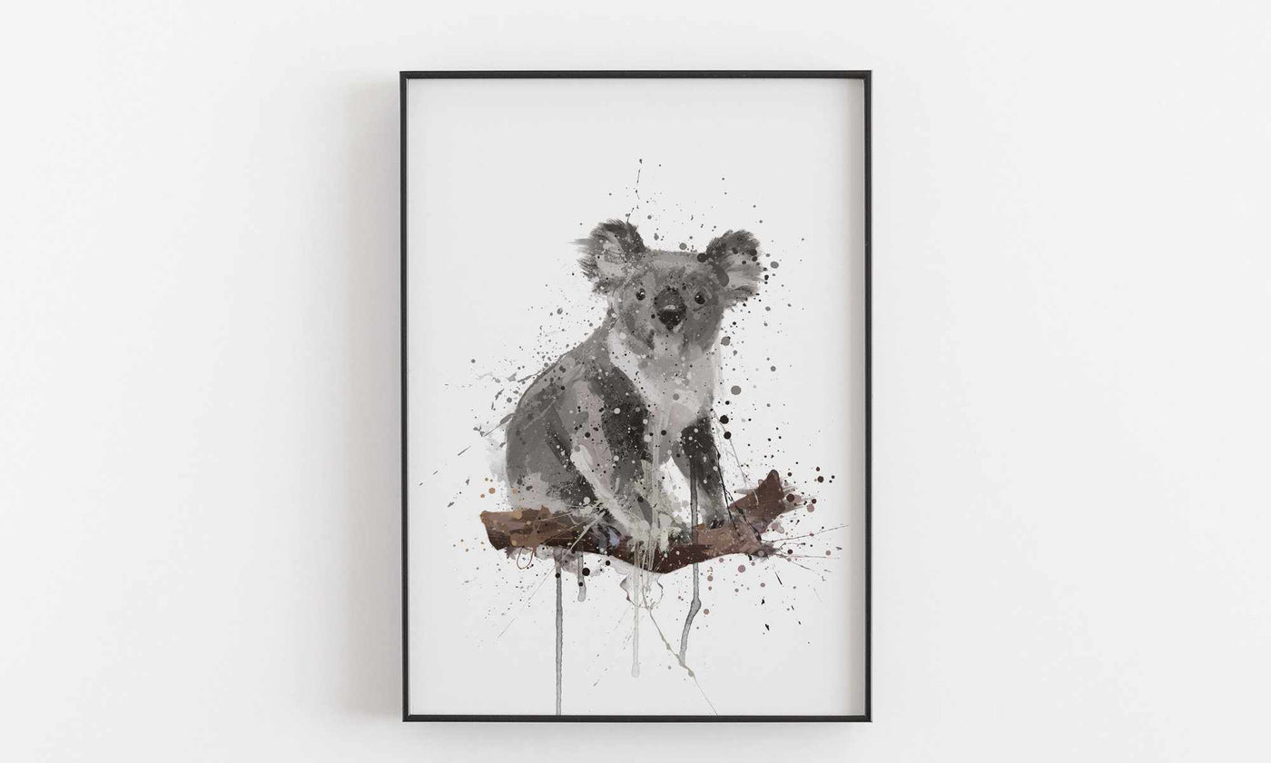 Koala Bear Wall Art Print
