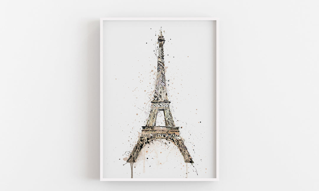 Eiffelturm-Wand-Kunstdruck