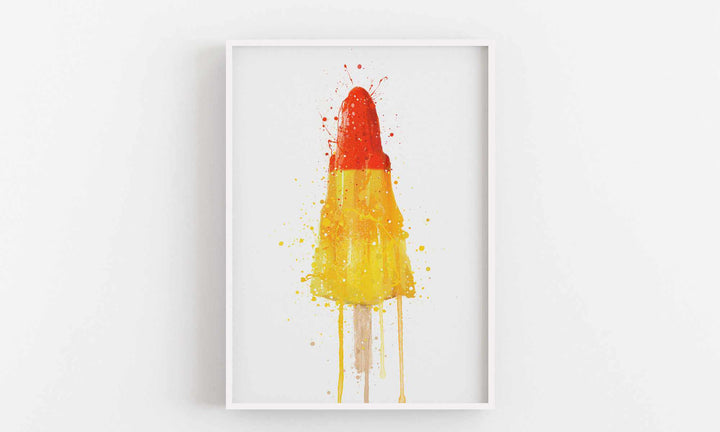 Ice Lolly Wall Art Print ‘Take Off’