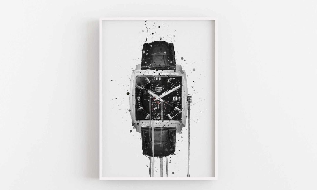Wrist Watch Wall Art Print 'Smoke'