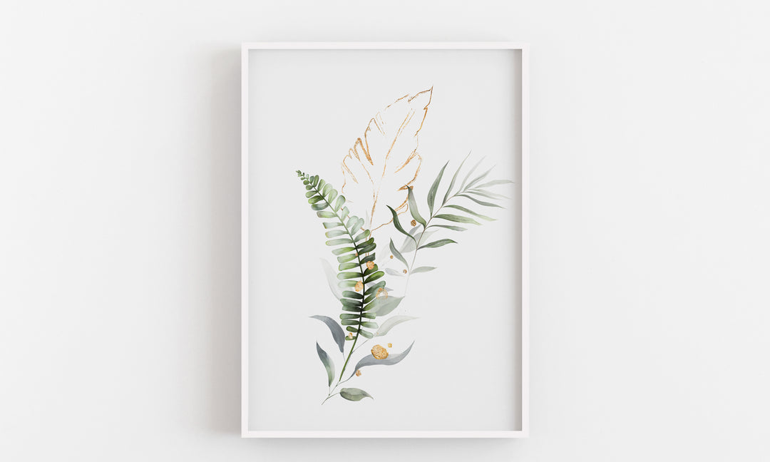 Botanischer Wand-Kunstdruck 'Grove Floor' - Pflanzendrucke, botanische Kunstdrucke und botanische Illustrationen