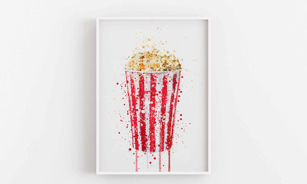 Popcorn Wall Art Print