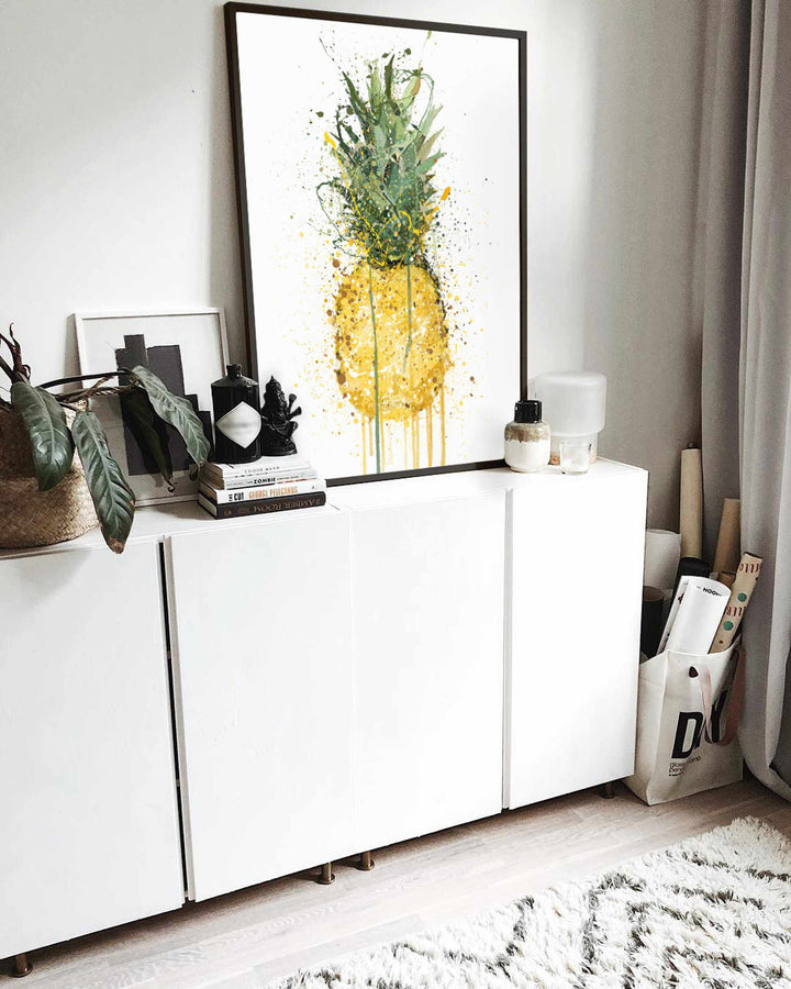 Ananas-Frucht-Wand-Kunstdruck
