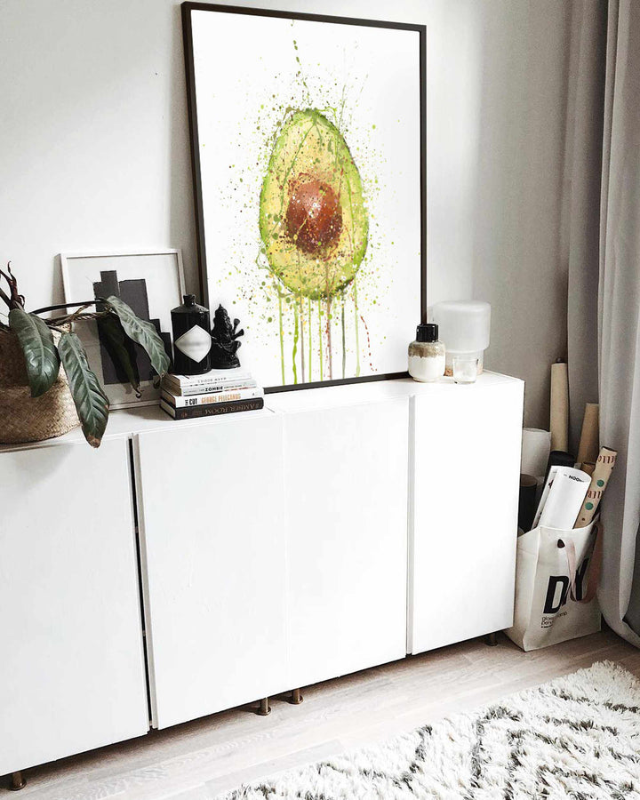 Avocado-Frucht-Wand-Kunstdruck
