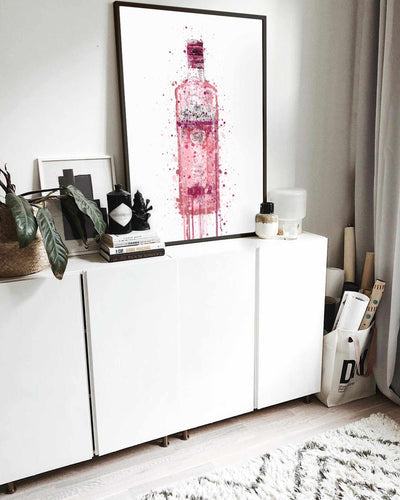 Gin Bottle Wall Art Print 'Hard Candy'-We Love Prints