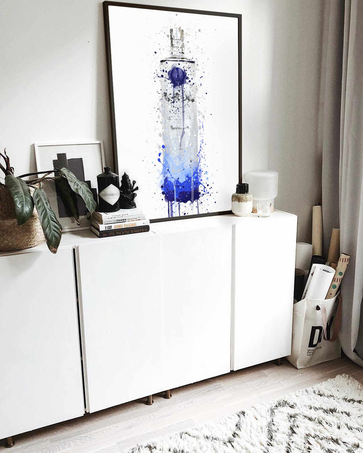 Wodka Flasche Wand Kunstdruck 'Artic Frost'