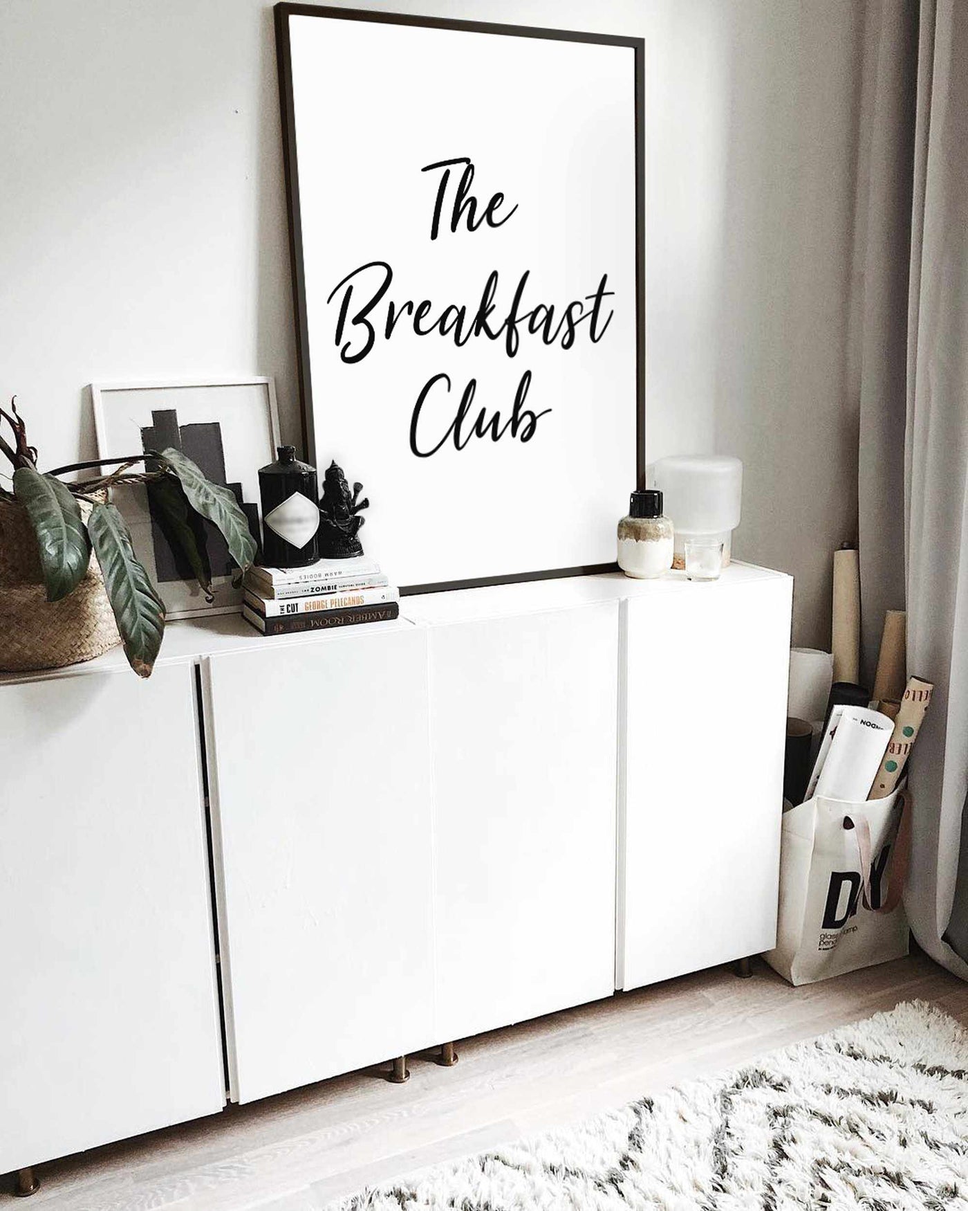 Typographic Wall Art Print 'The Breakfast Club'