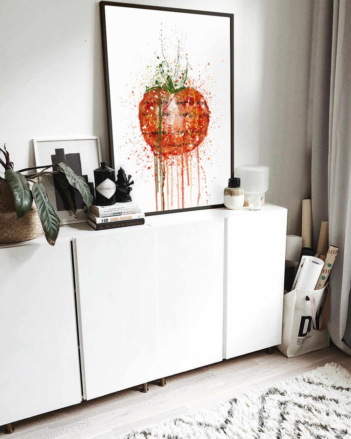 Gegrillte Tomaten-Wand-Kunstdruck