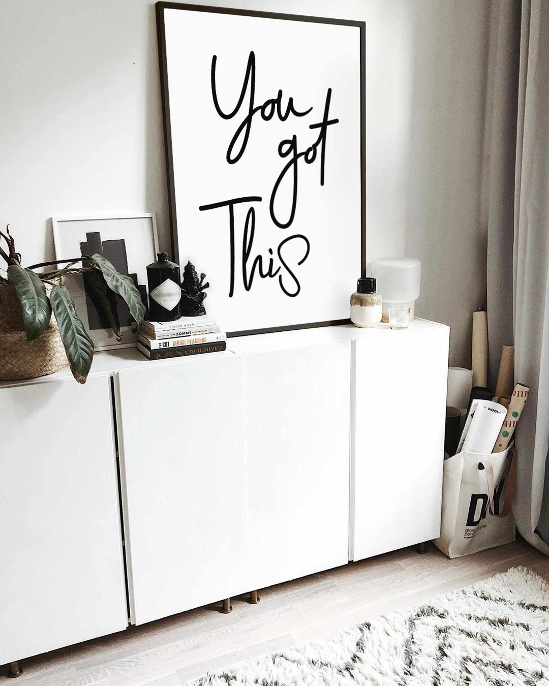 Typografisches Wandbild 'You Got This'