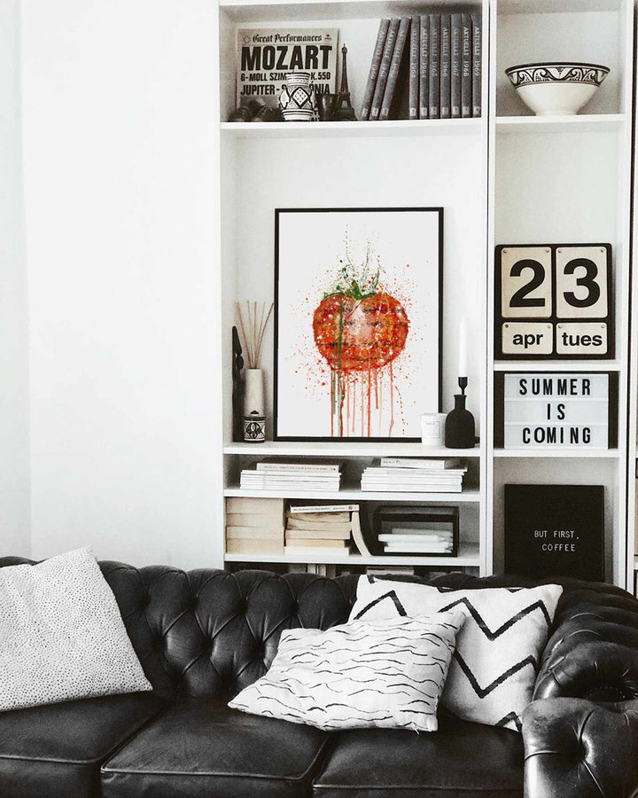 Grilled Tomato Wall Art Print