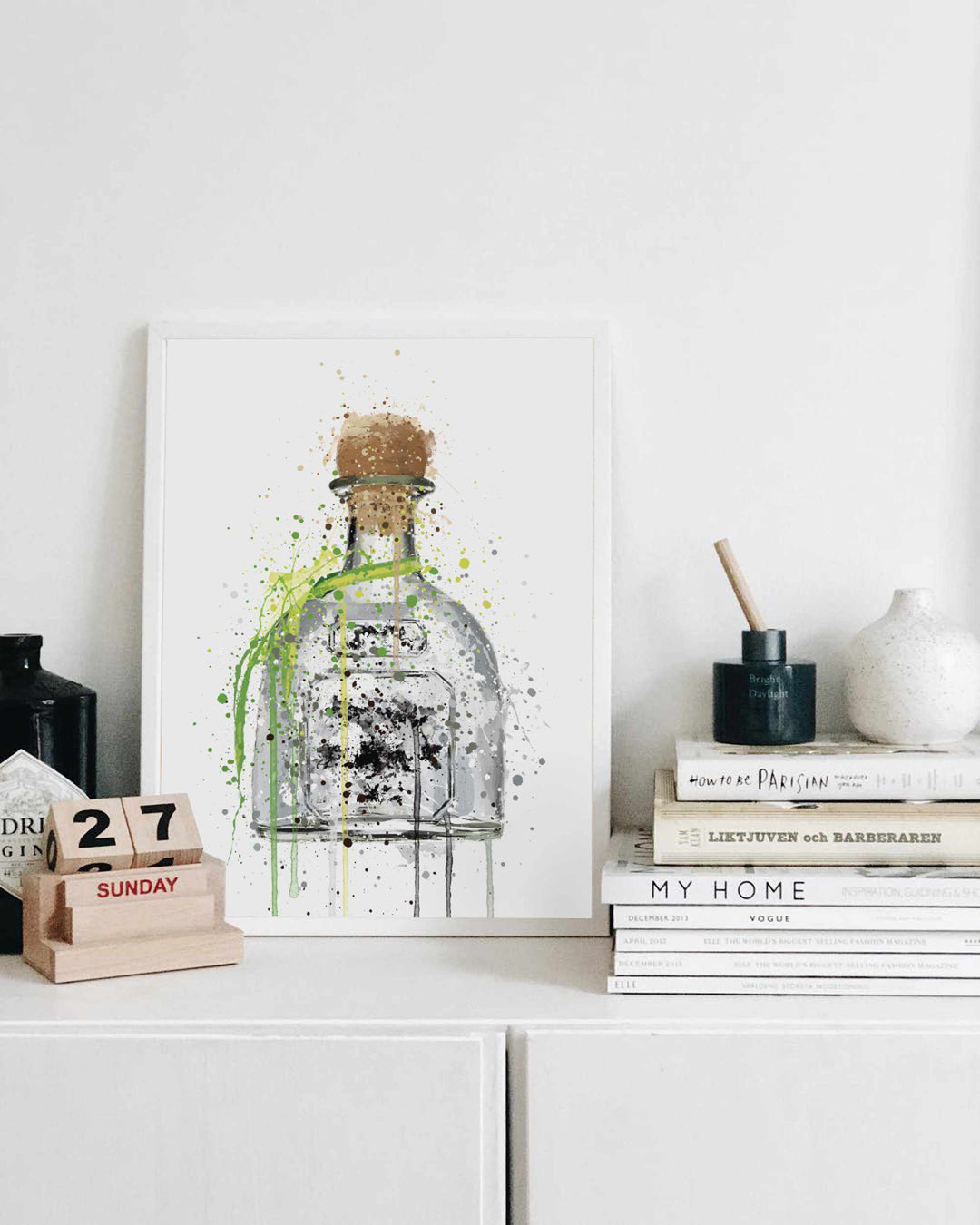 Tequila Flaschenwand bei Print 'Agave'