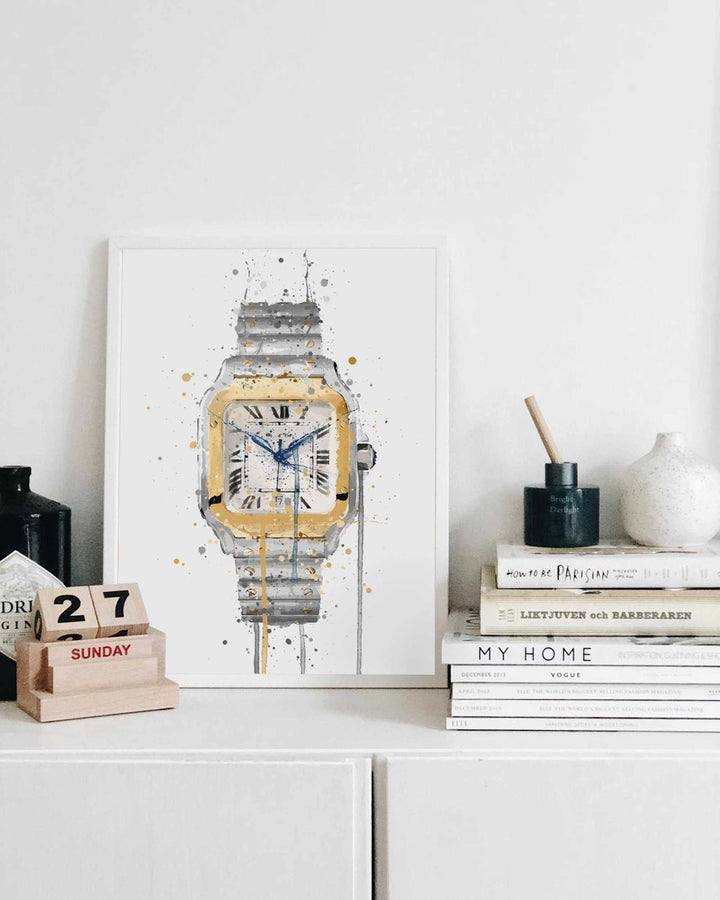 Armbanduhr Wand Kunstdruck 'Fusion'