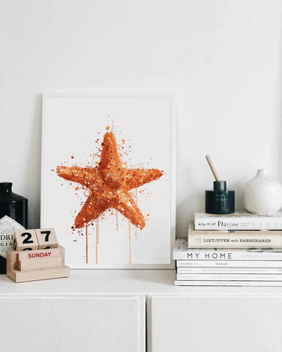 Sea Creature Wall Art Print 'Starfish'