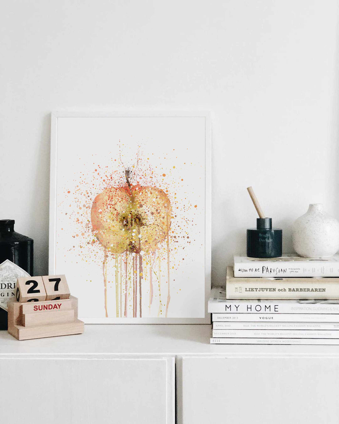 Apfel-Frucht-Wand-Kunstdruck