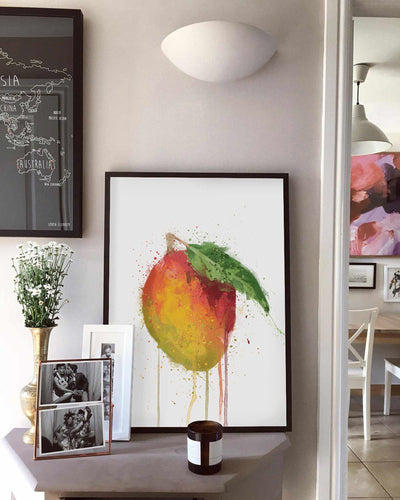 Mango Fruit Wall Art Print