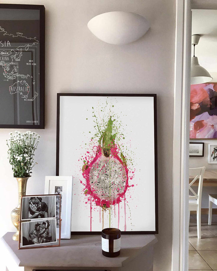 Drachenfrucht-Wand-Kunstdruck