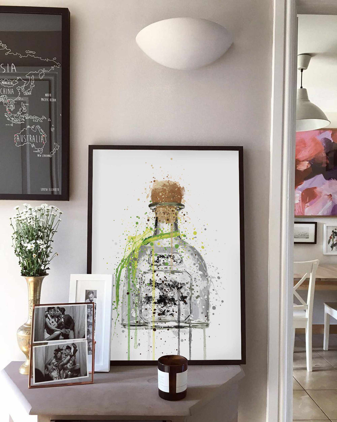 Tequila Flaschenwand bei Print 'Agave'