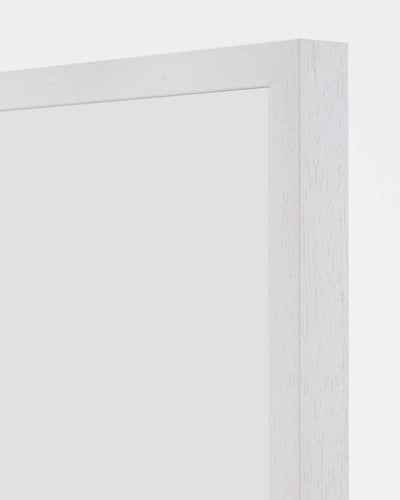 White Picture Frame (Wood Grain), A1 Size Photo Frame