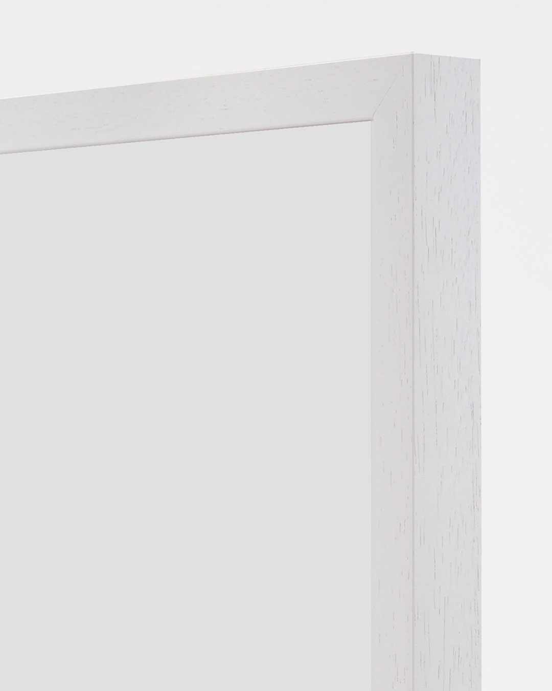 White Picture Frame (Wood Grain), A3 Size Photo Frame