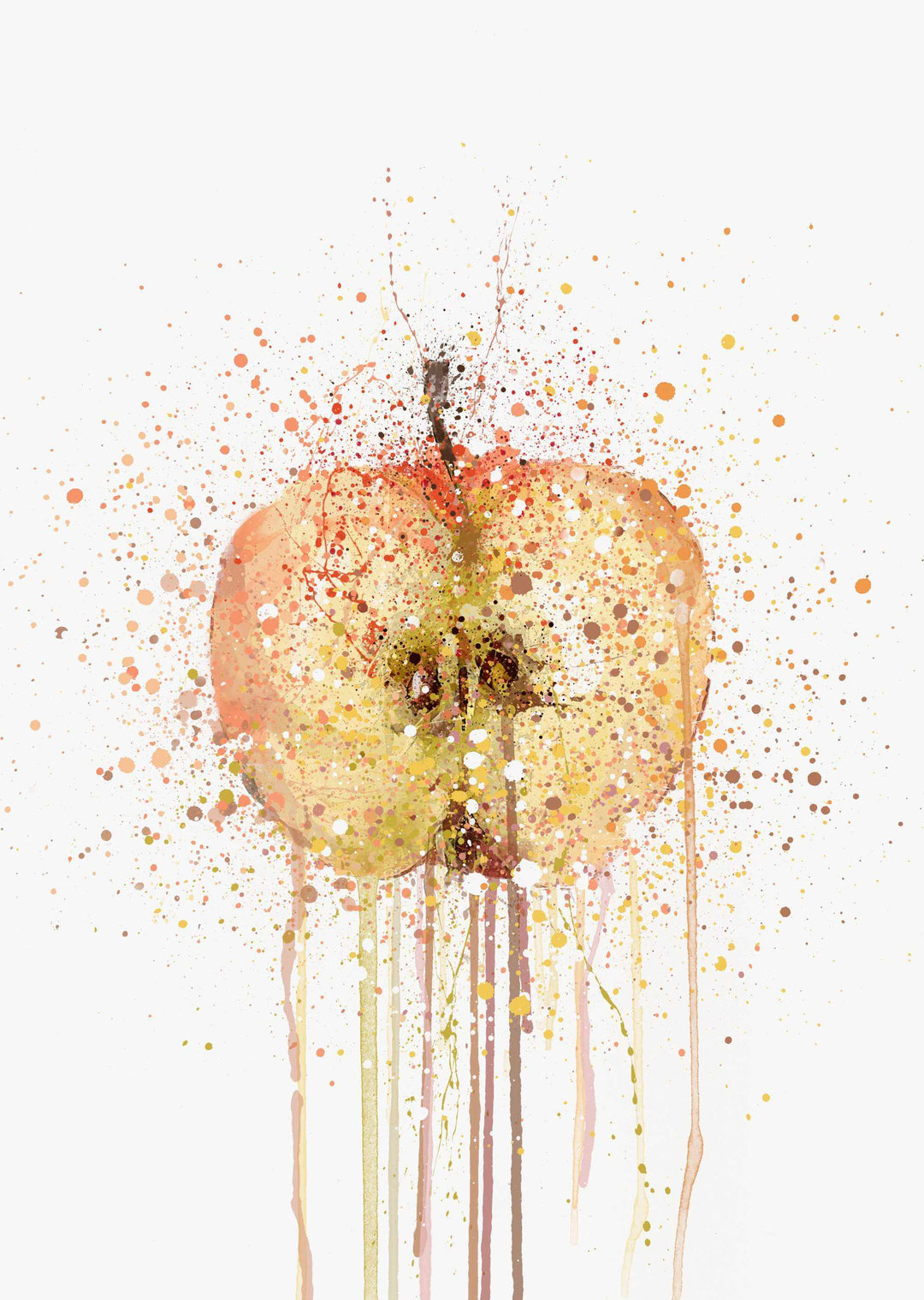Apple Fruit Wall Art Print-We Love Prints