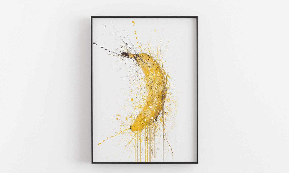 Banana Fruit Wall Art Print-We Love Prints
