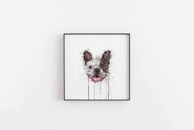 French Bulldog Wall Art Print (Light)-We Love Prints