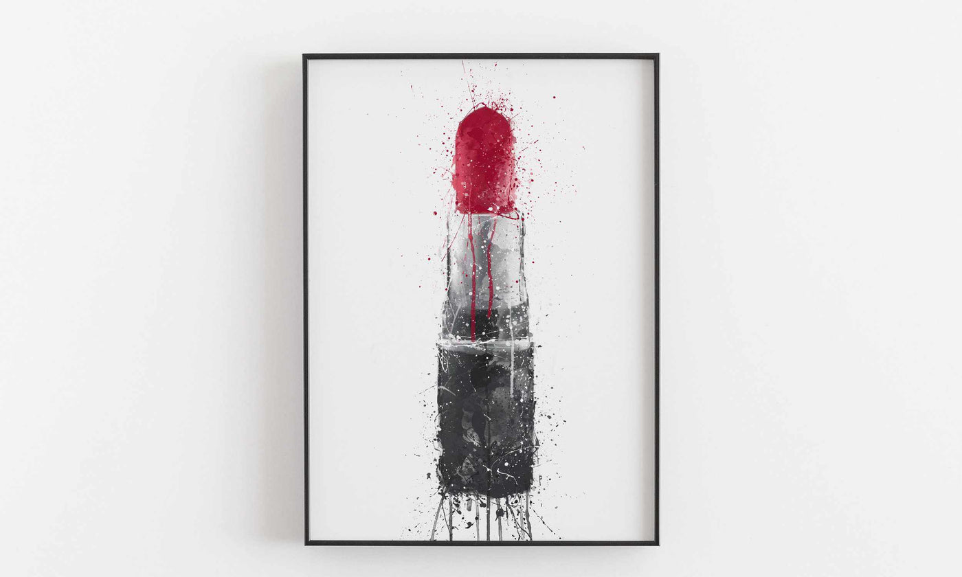 Lipstick Wall Art Print 'Diva'-We Love Prints