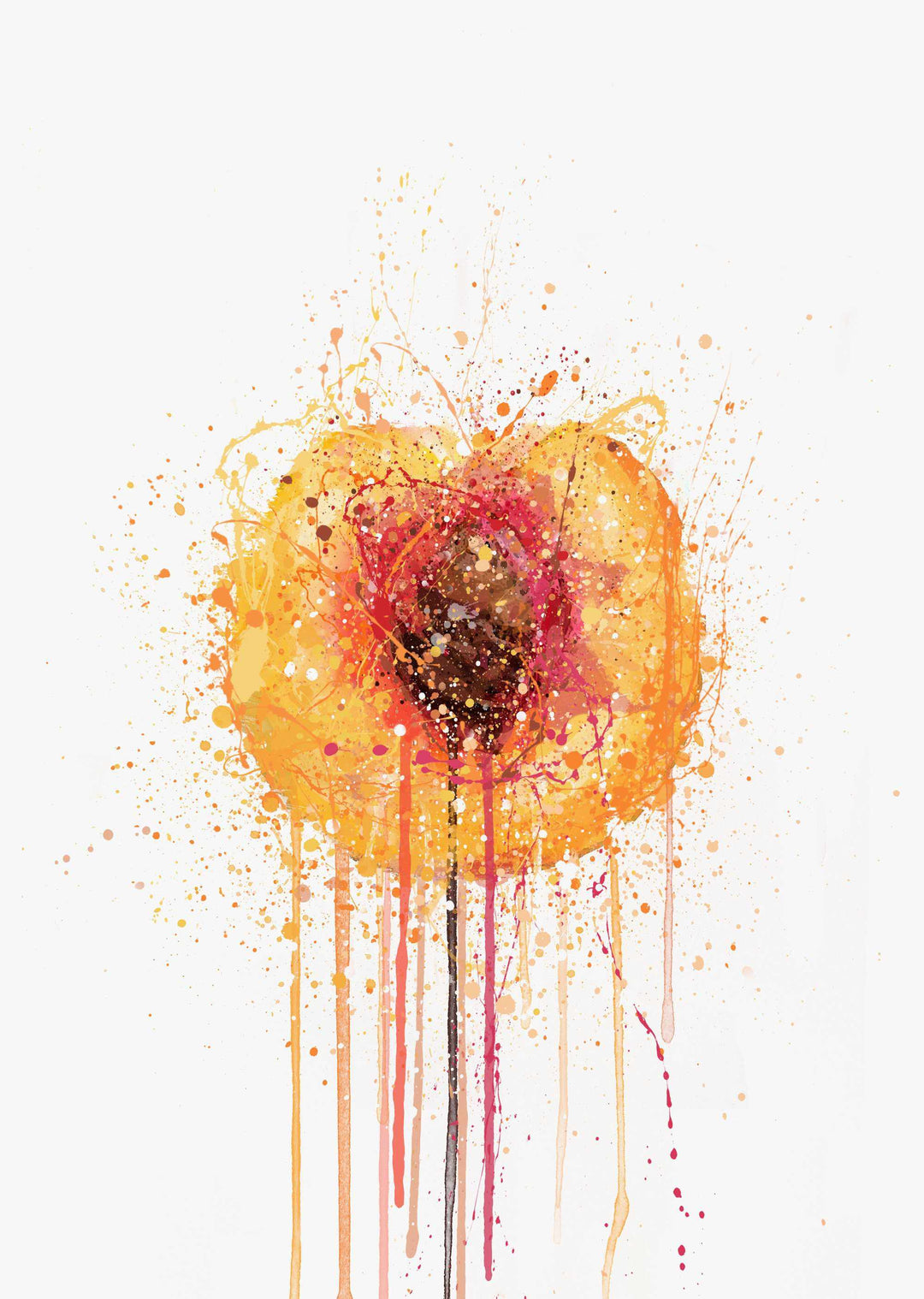 Peach Fruit Wall Art Print-We Love Prints