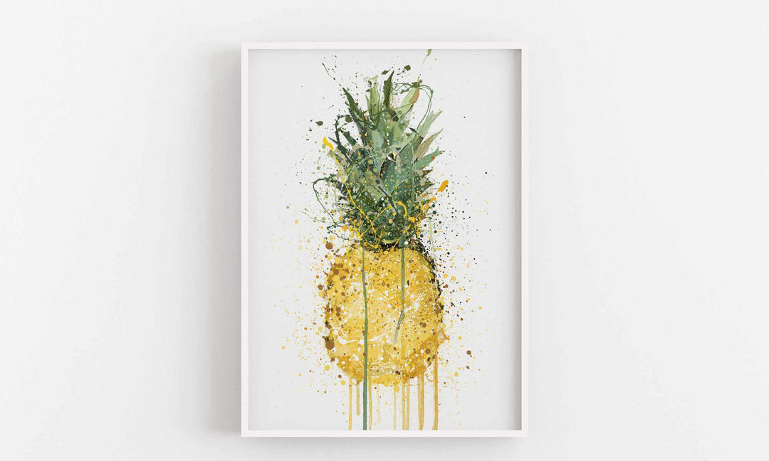 Pineapple Fruit Wall Art Print-We Love Prints