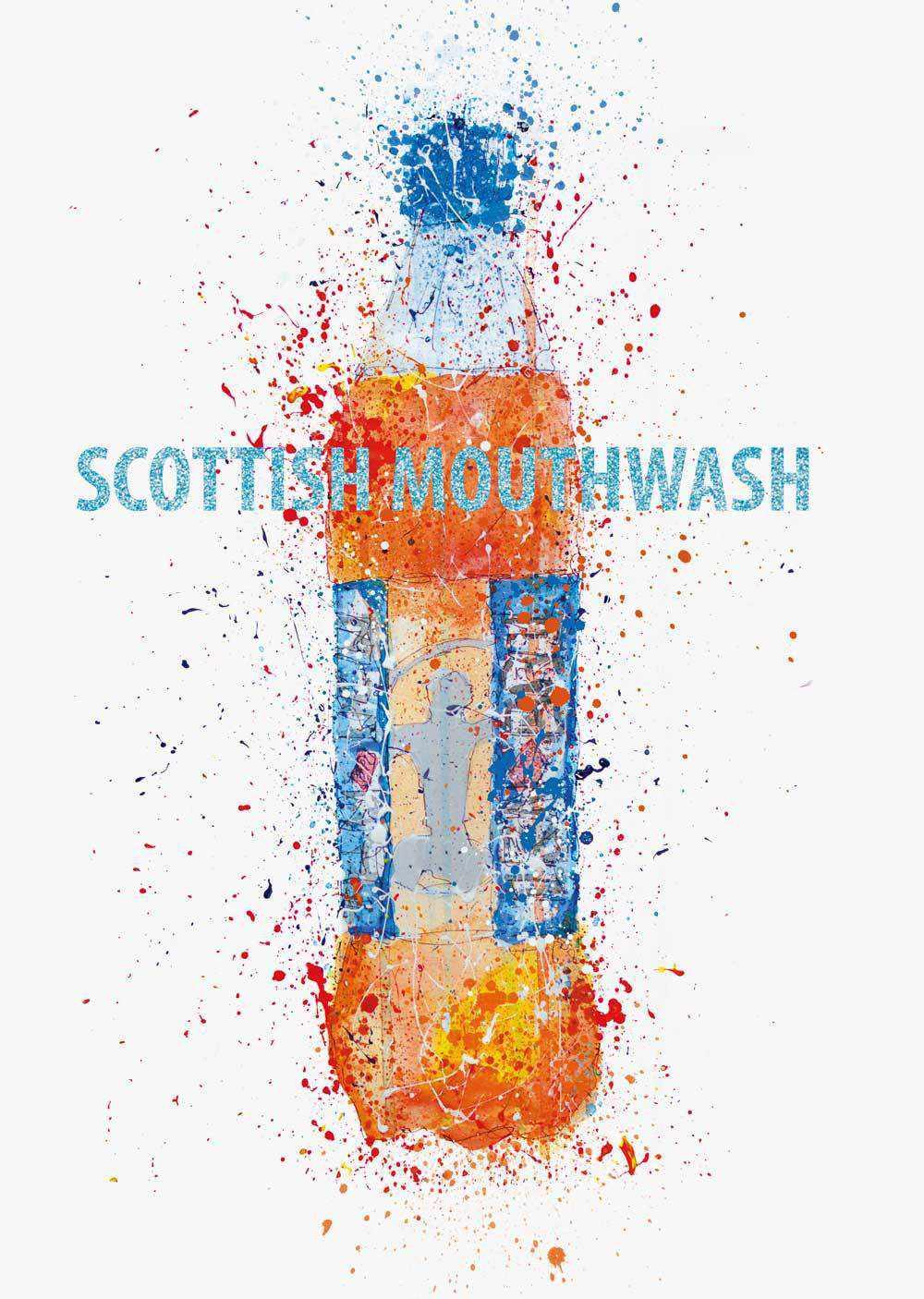 Scottish Mouthwash Print-We Love Prints